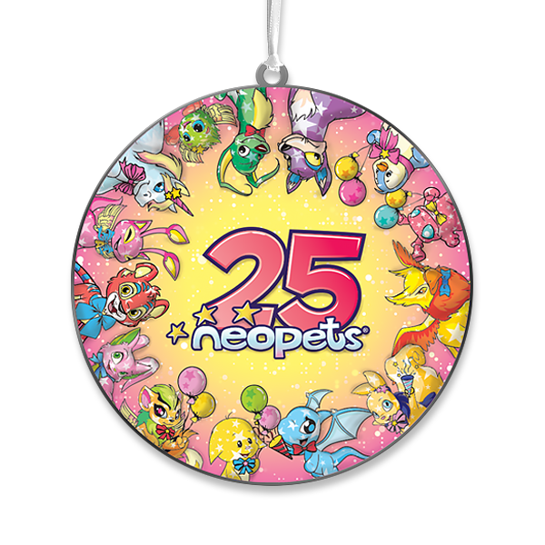 25th Anniversary Ornament, Neopets