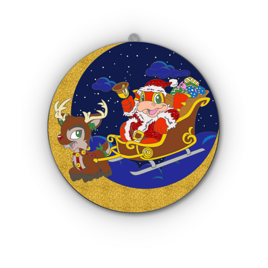 Scorchio Holiday Ornament, Neopets