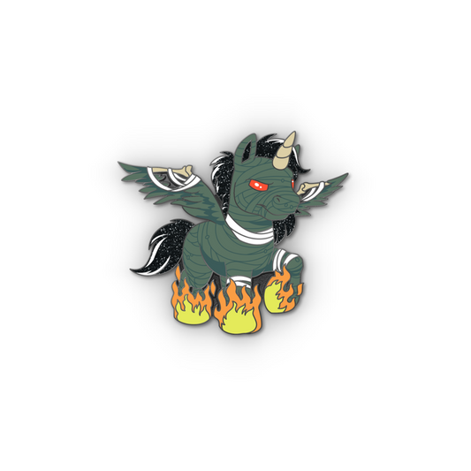 Halloween Uni Pin, Neopets