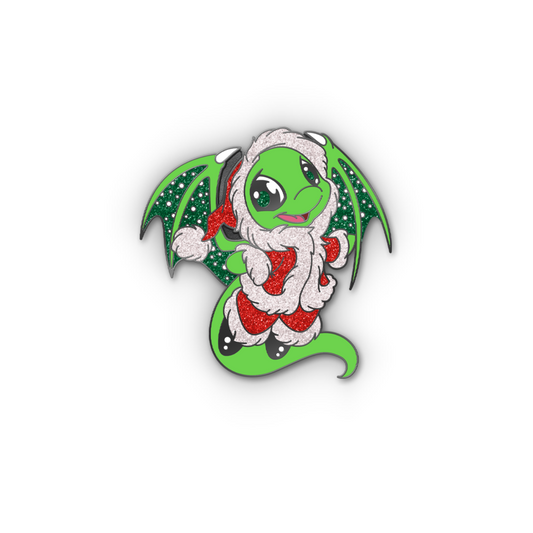 Holiday Shoyru Pin, Neopets