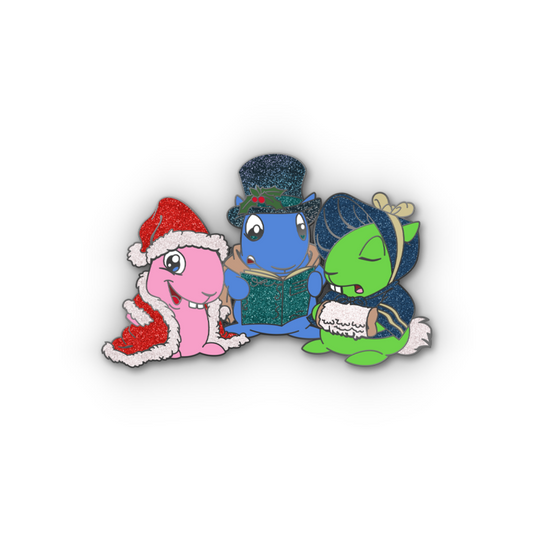 Holiday Meepit Trio Pin, Neopets