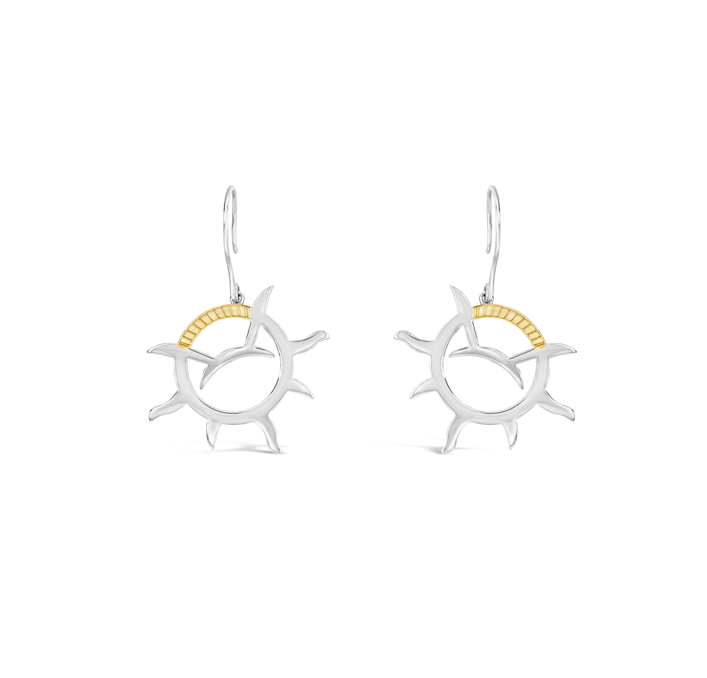 Wind & Fire Wheel Earrings