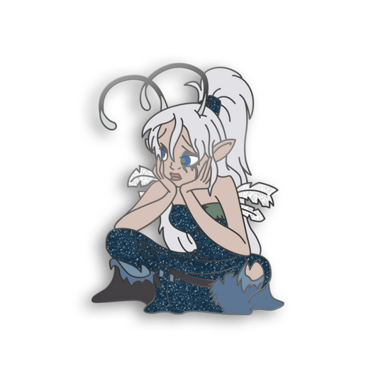 Grey Faerie Pin, Neopets