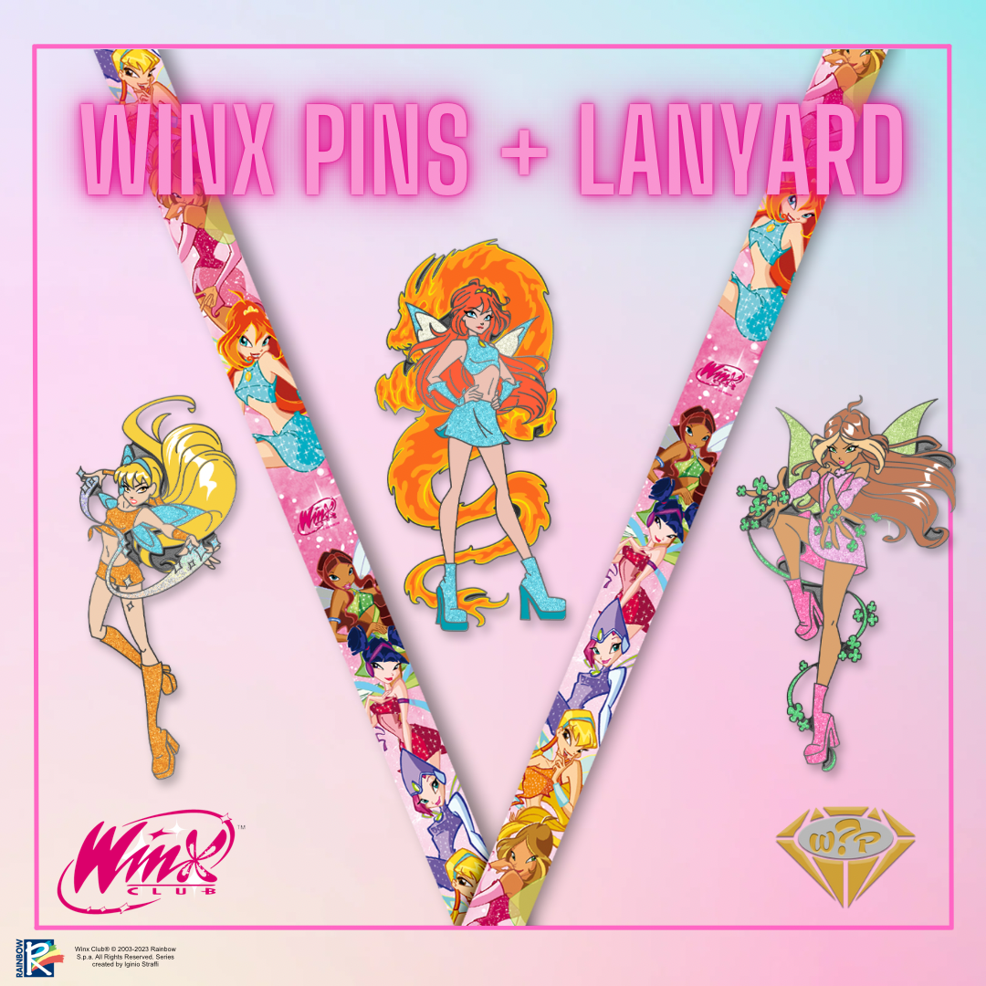 Flora Fairy Pin, Winx Club