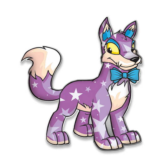 25th Anniversary Lupe Pin, Neopets