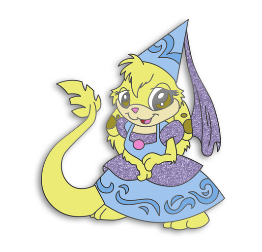 UC Royal Girl Zafara Pin, Neopets