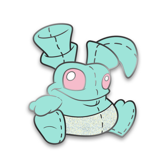 Baby Grundo Plushie Pin, Neopets