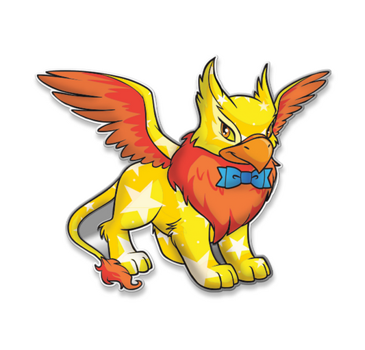 25th Anniversary Eyrie Pin, Neopets