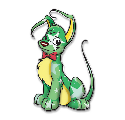 25th Anniversary Gelert Pin, Neopets