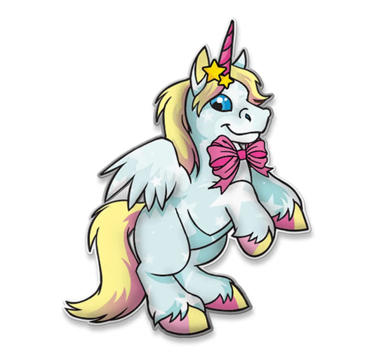 25th Anniversary Uni Pin, Neopets