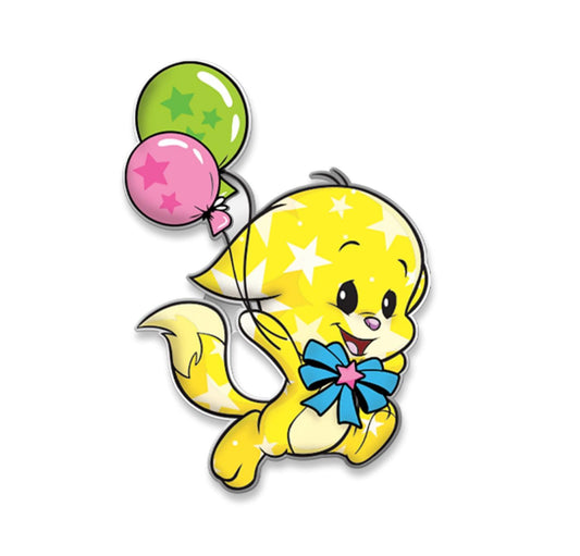 25th Anniversary Kacheek Pin, Neopets