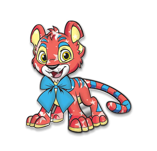 25th Anniversary Kougra Pin, Neopets