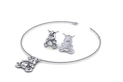 Cheer Bear Necklace, Care Bears