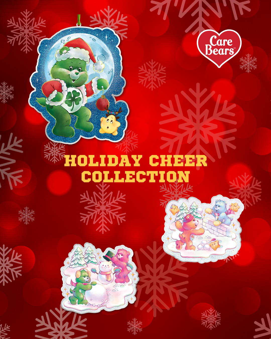 Lucky Grinch Ornament, Care Bears