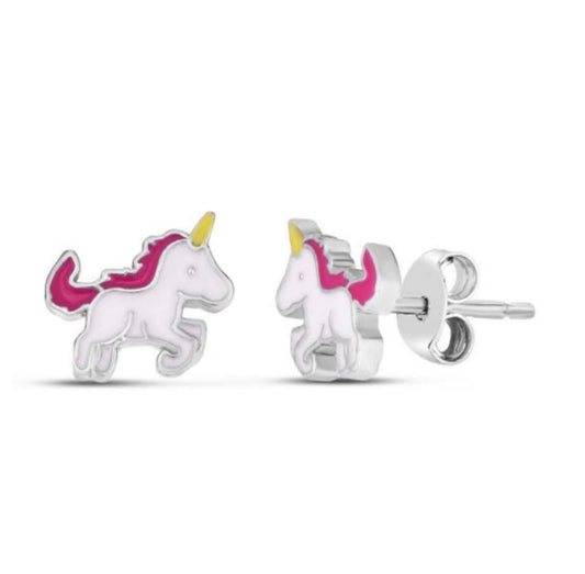 Unicorn Stud Earrings