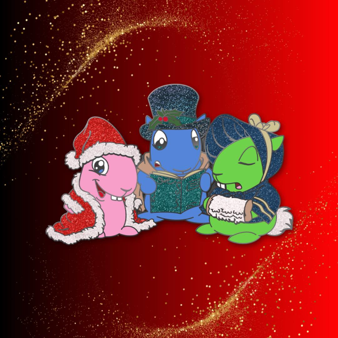 Holiday Meepit Trio Pin
