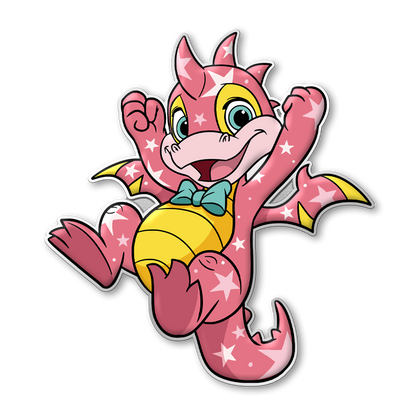 25th Anniversary Scorchio Pin, Neopets