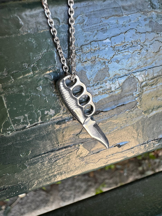Knuckleknife Pendant **PRE-ORDER**