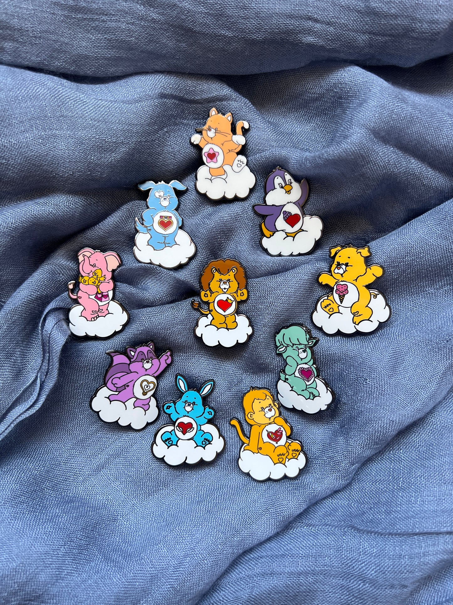 Loyal Heart Dog Pin, Care Bears Cousins