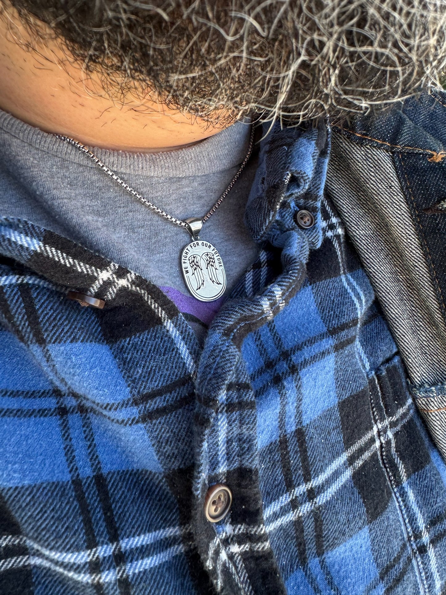 Daryl Wings Medallion, The Walking Dead