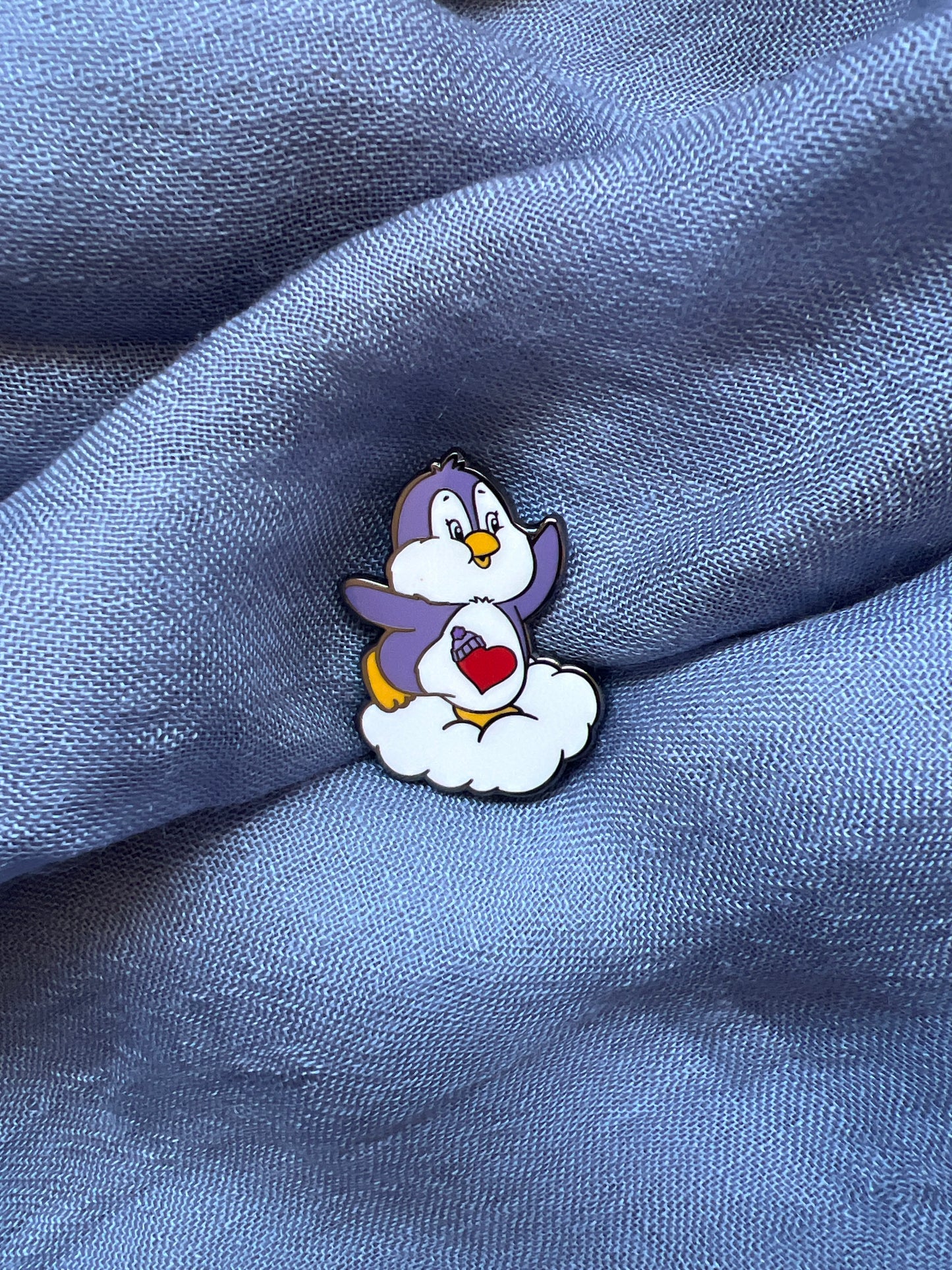Cozy Heart Penguin Pin, Care Bears Cousins