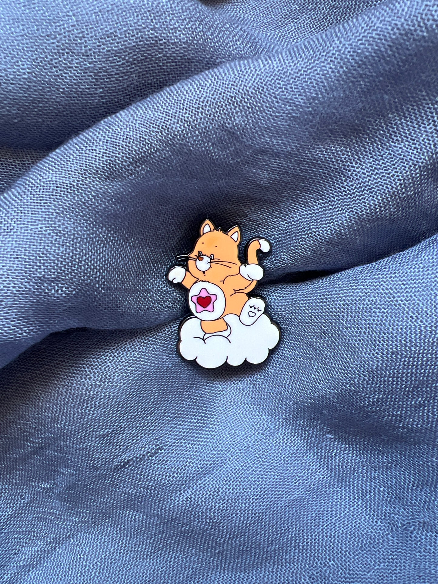Proud Heart Cat Pin, Care Bears Cousins