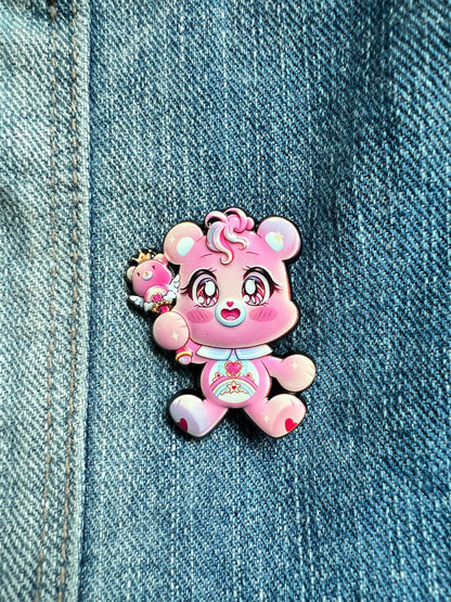 Cheer Bear Pin, Care Bears Kindness Keepers
