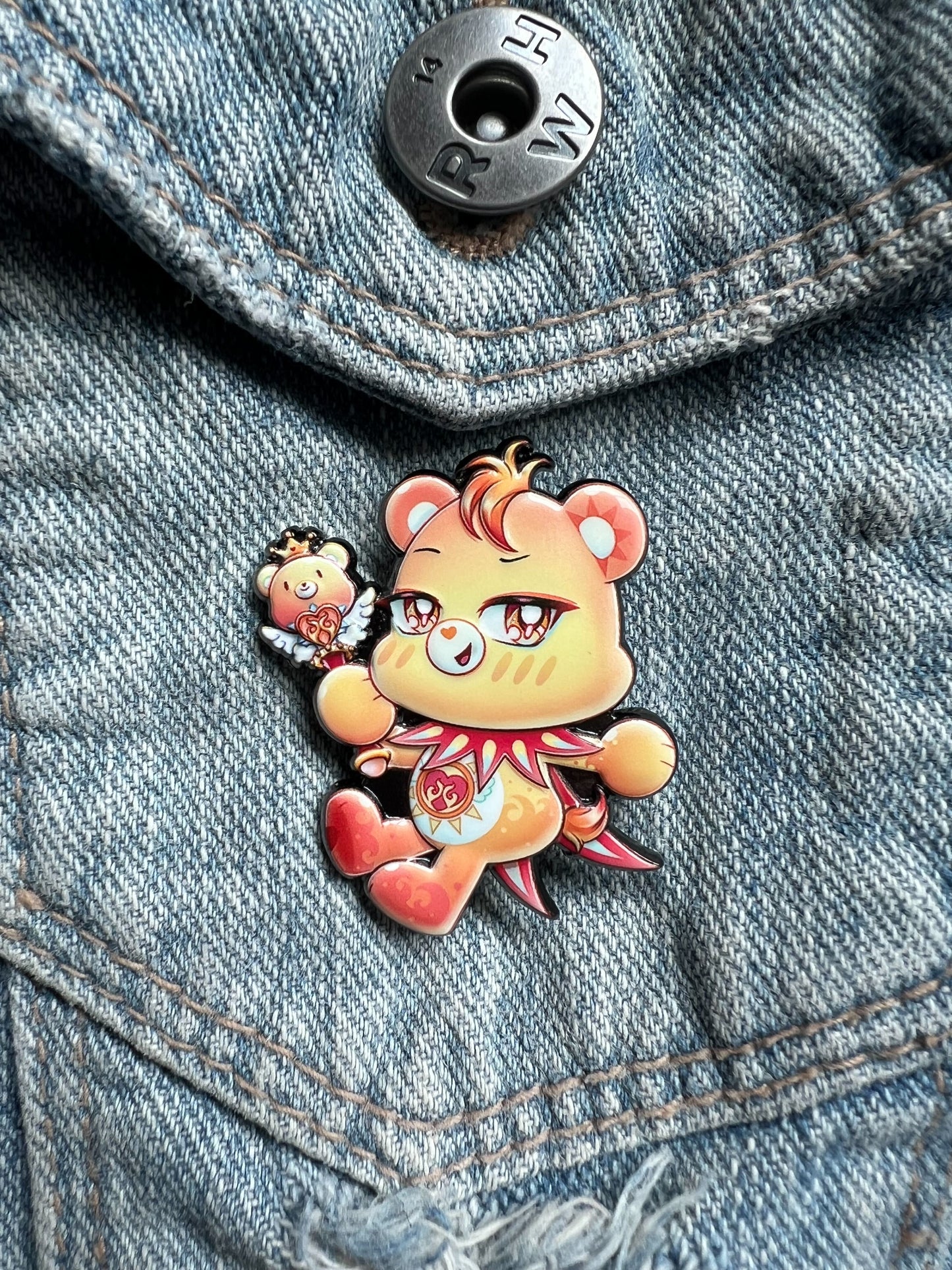 Funshine Bear Pin, Care Bears Kindness Keepers