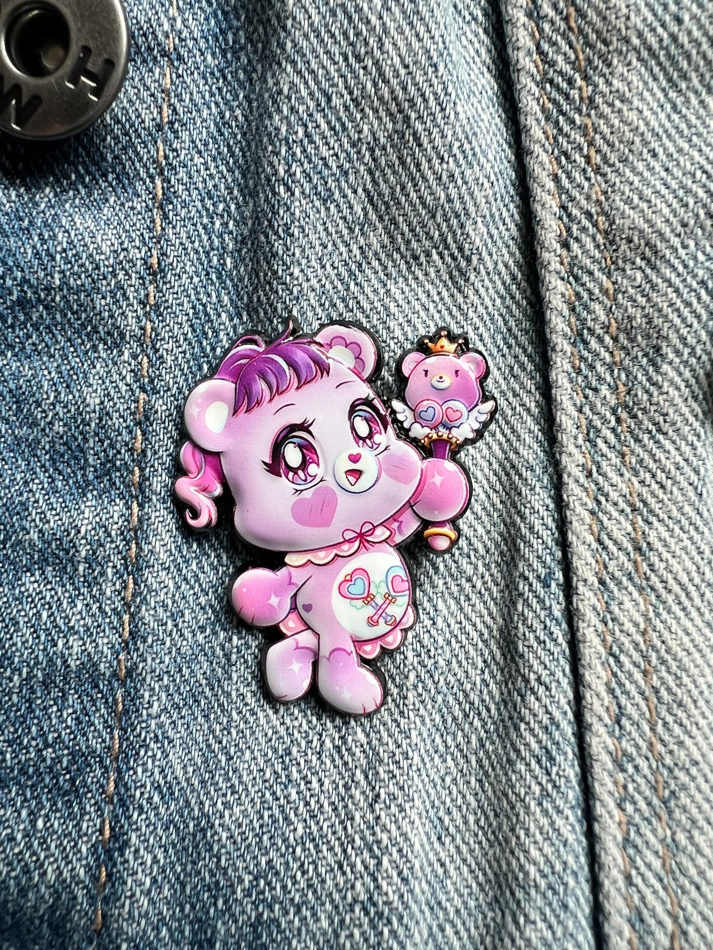 Share Bear Pin, Care Bears Kindness Keepers