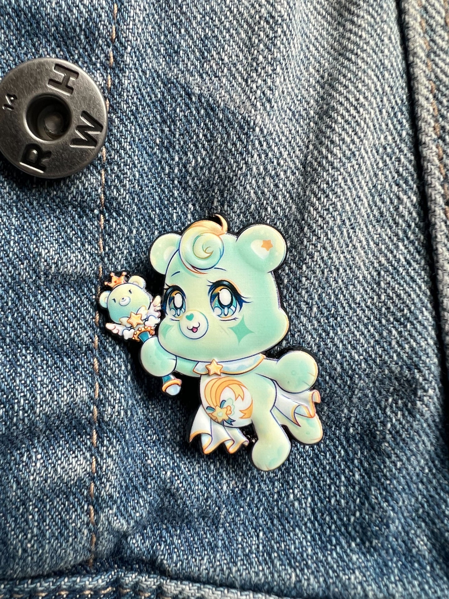 Wish Bear Pin, Care Bears Kindness Keepers