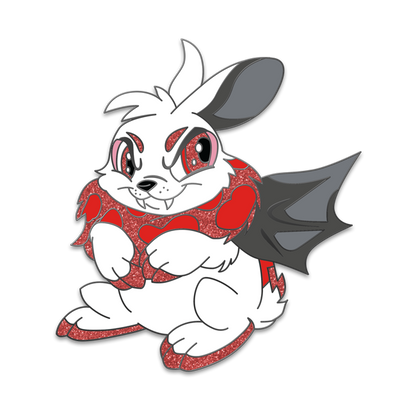 Halloween Cybunny Pin, Neopets