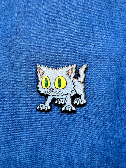 Mutant Meowclops Pin, Neopets