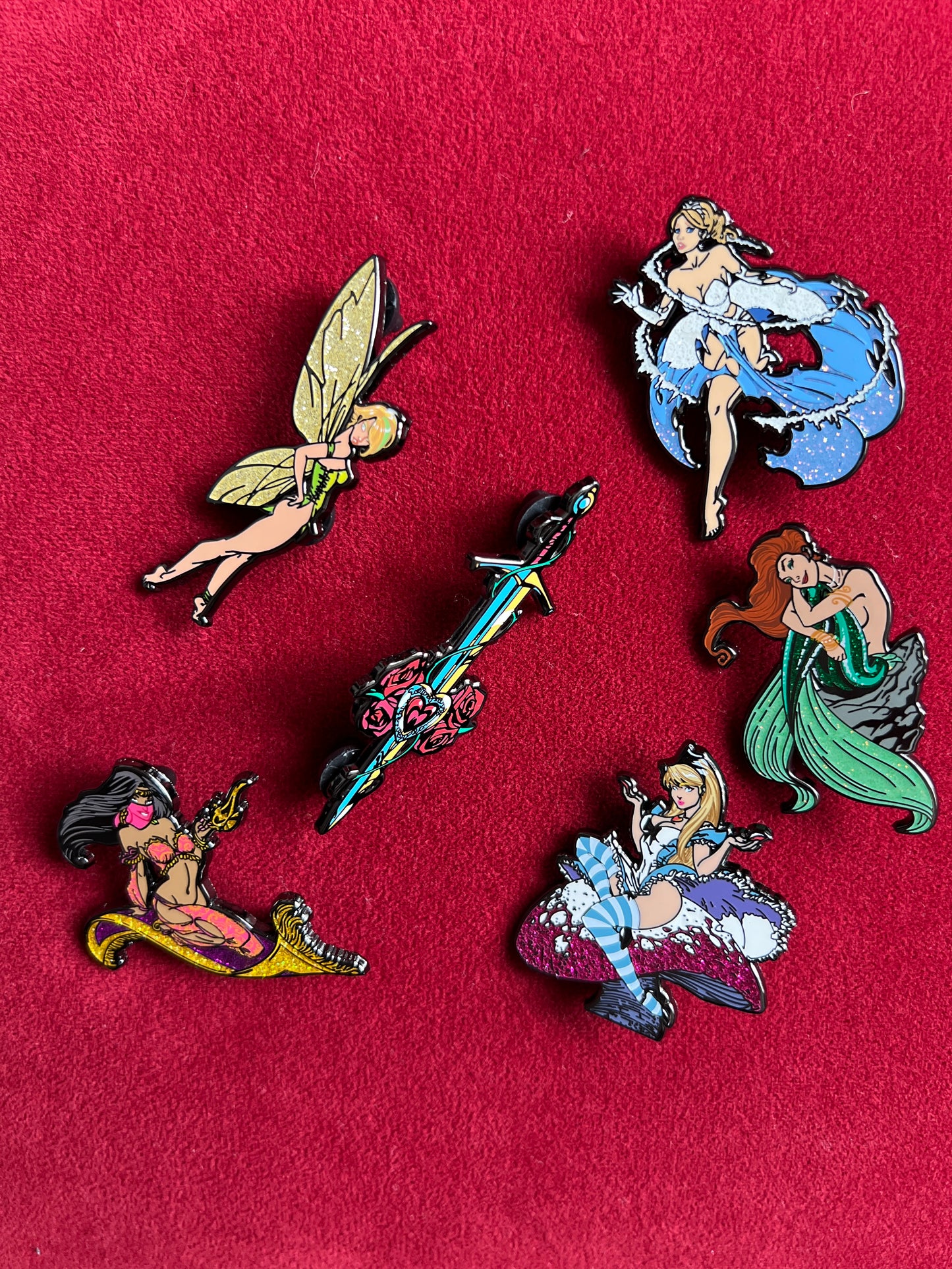 Cinderella Pin, J. Scott Campbell