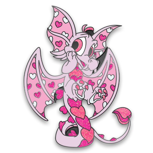 Valentine Draik Pin, Neopets **PRE-ORDER**