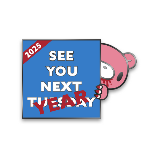 Gloomy Bear 2025 Next Year Pin