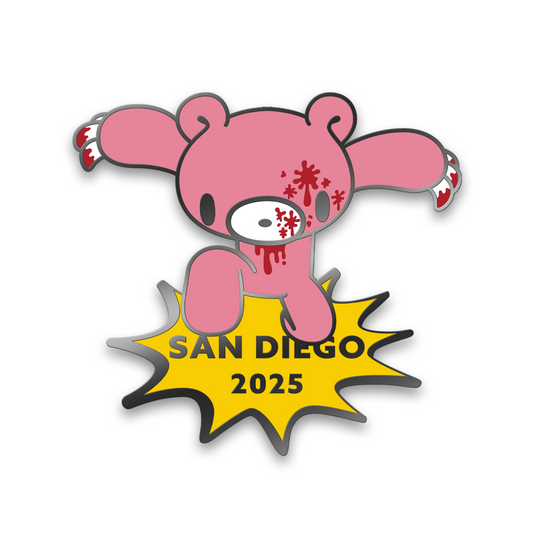 Gloomy Bear 2025 San Diego Super Hero Pin