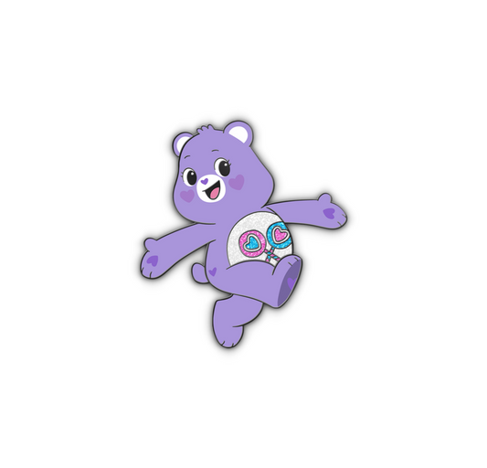 Share Care Bear Pin