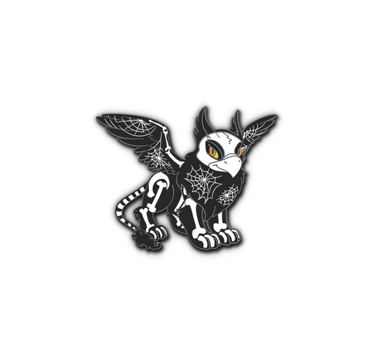 Halloween Eyrie Pin