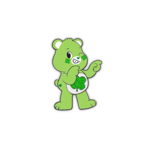 Good Luck Care Bear Pin