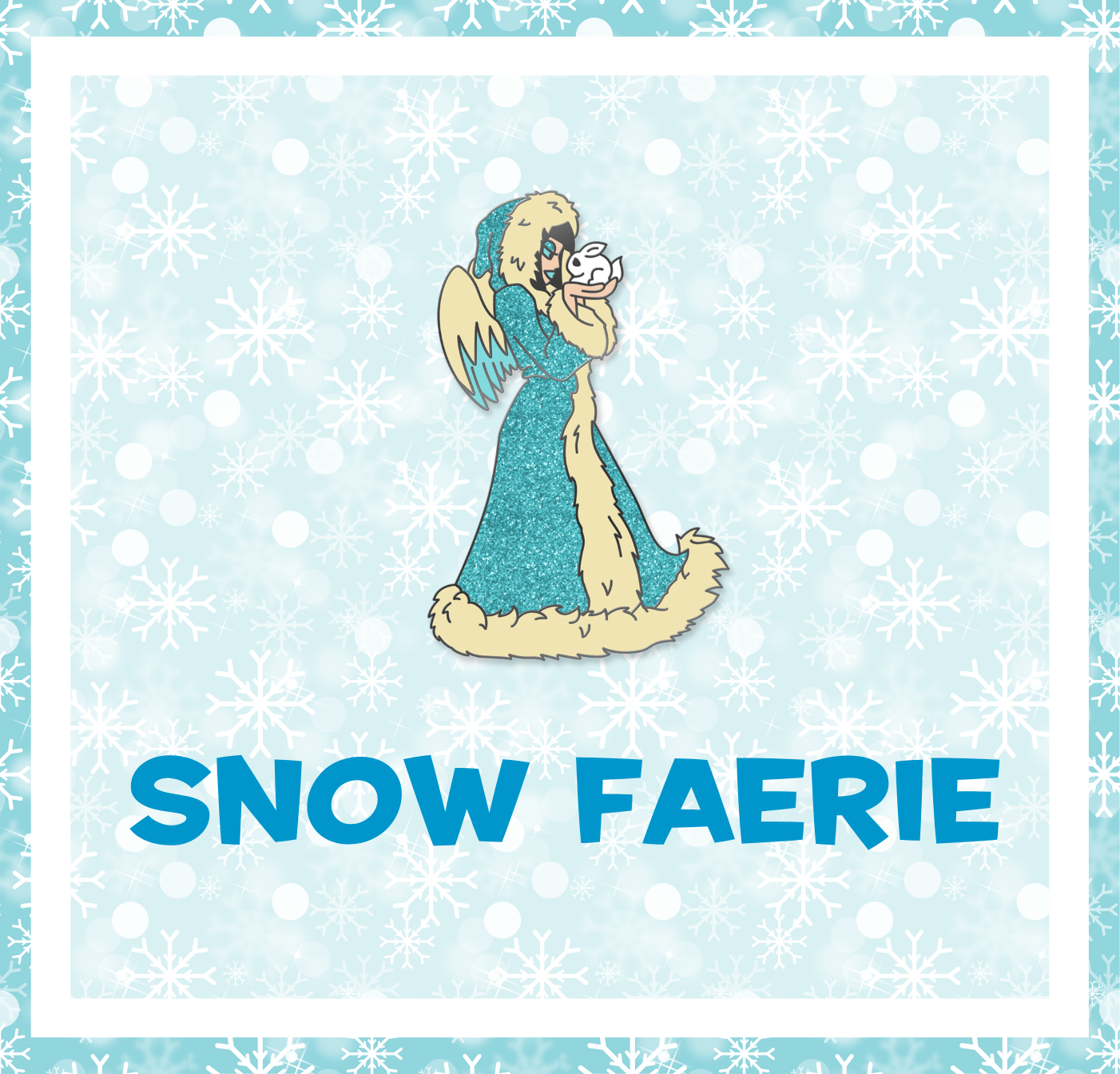 Snow Faerie Pin